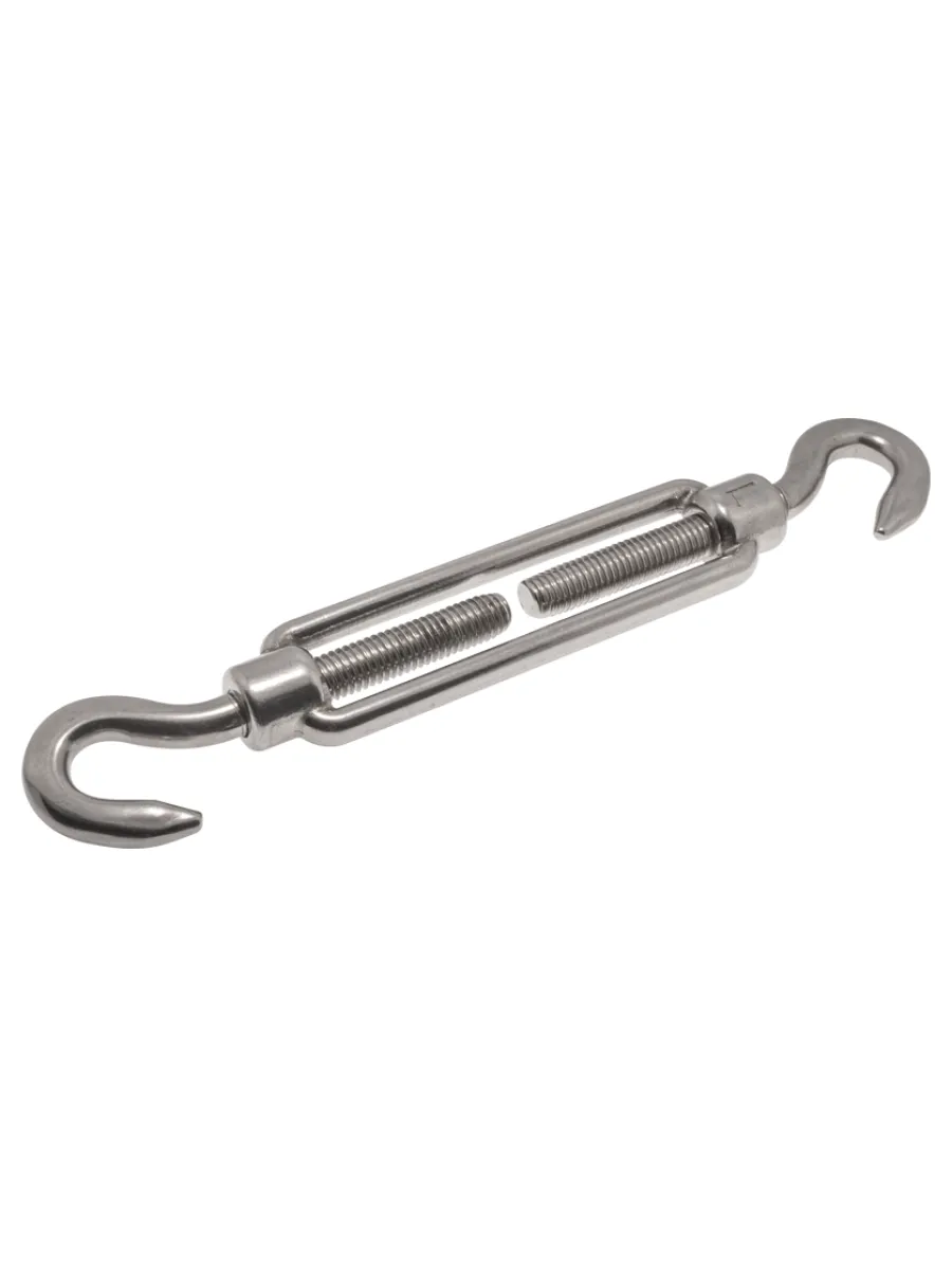 Талреп ART 9072 тип B A4 крюк-крюк НЕРЖАВЕЙКА  8,0 мм