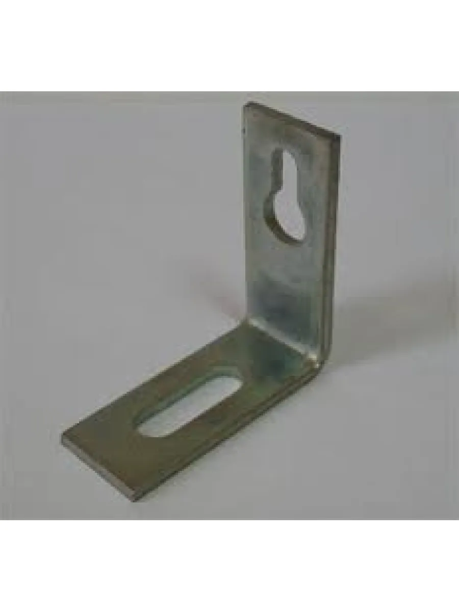 Уголок бытовой/кронштейн мебельный цинк/желт. 46х46х15х3,0мм