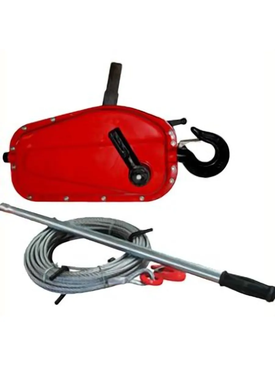 Лебедка механическая канатная МТМ 0,8 тн 30 м