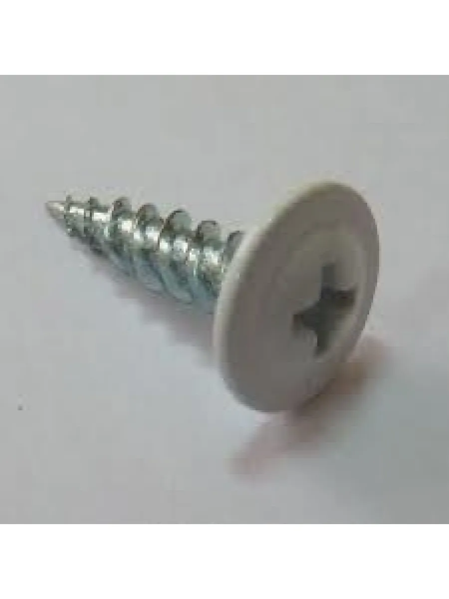 Саморезы с п/ш острие 4,2х13 9003 белый сигнал (упаковка 1000шт.)