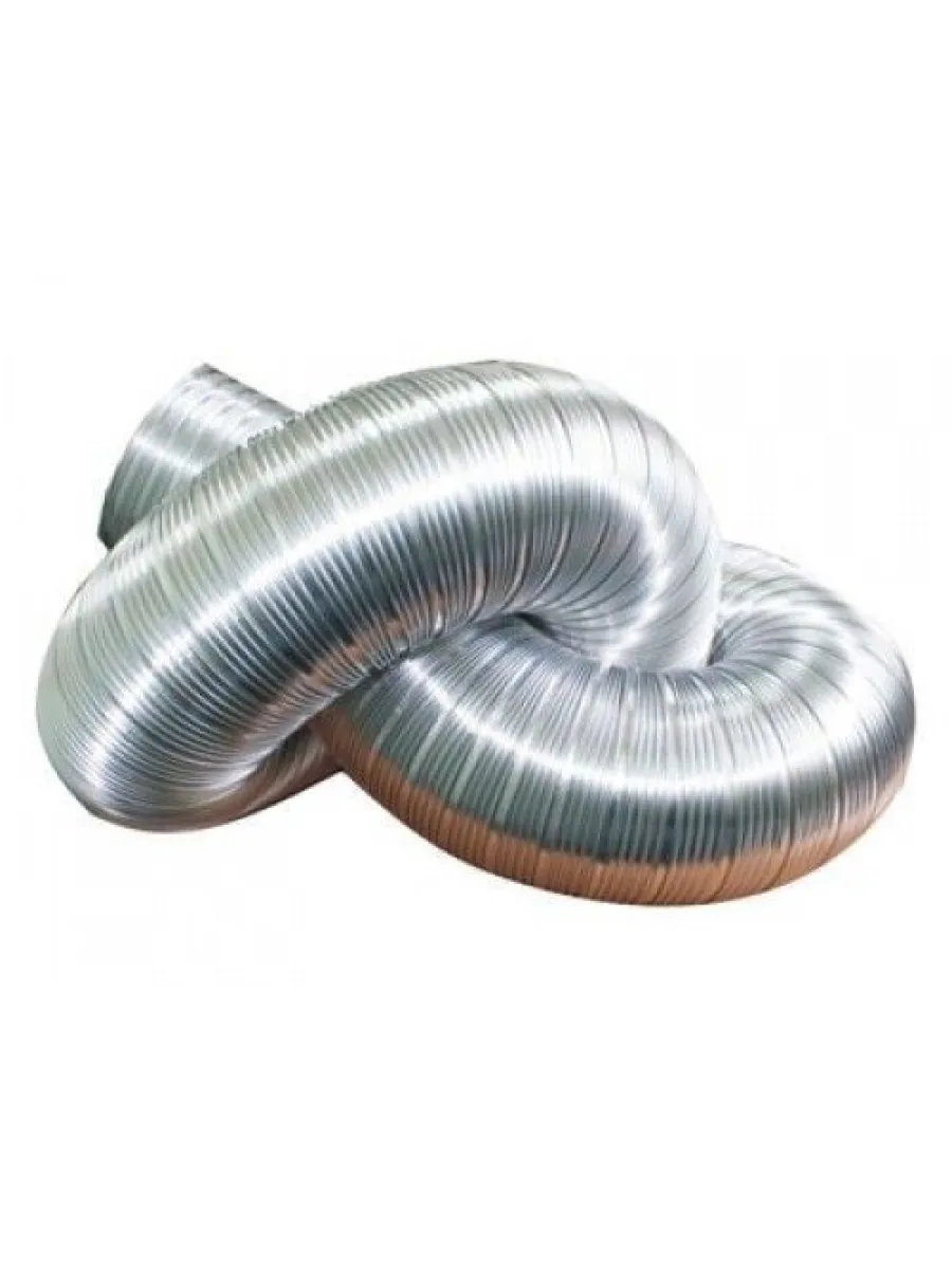 Воздуховод гибкий алюминиевый, гофр. d150 L до 3м
