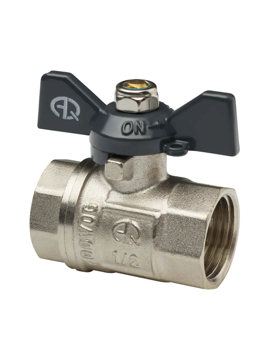 Кран шаровый г/г баб. Ду25 