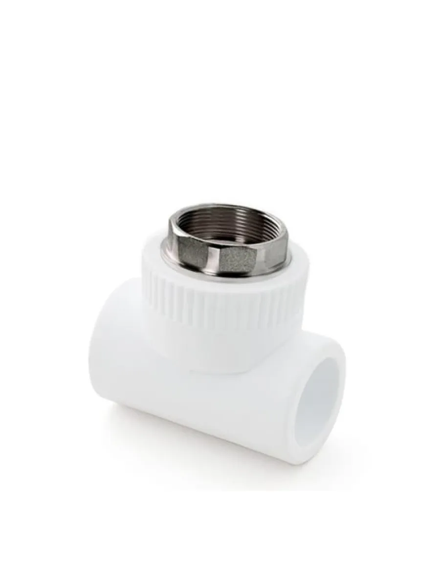 Тройник ППР с внутренней резьбой 40х1 1/4" под ключ