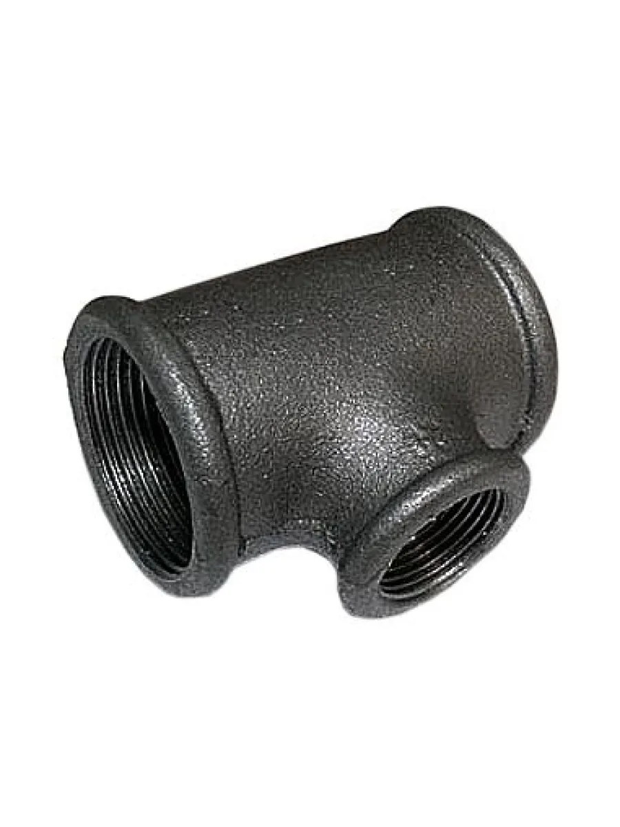 Тройник к/ч резьбовой переходной 50х25 (2"х1")