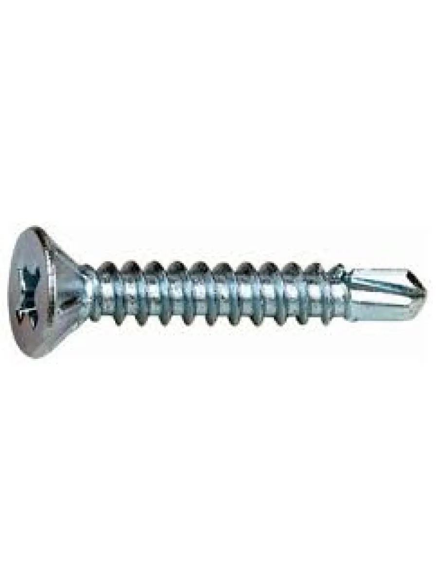 Саморез DIN7504P/O (JP82) потай. с буром 3,9x22 Zn