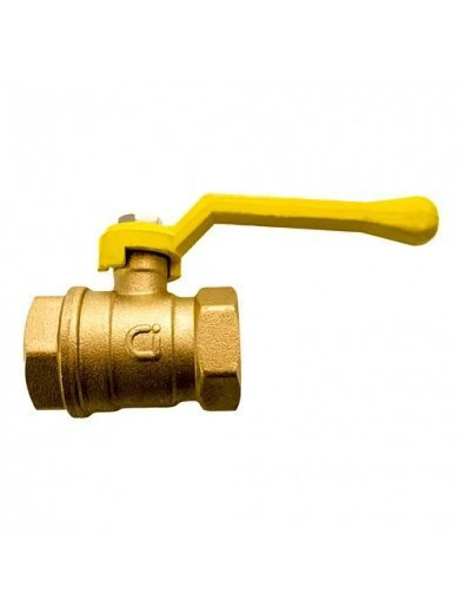 Кран шаровой газовый г/г 11Б27п рычаг Ду 32