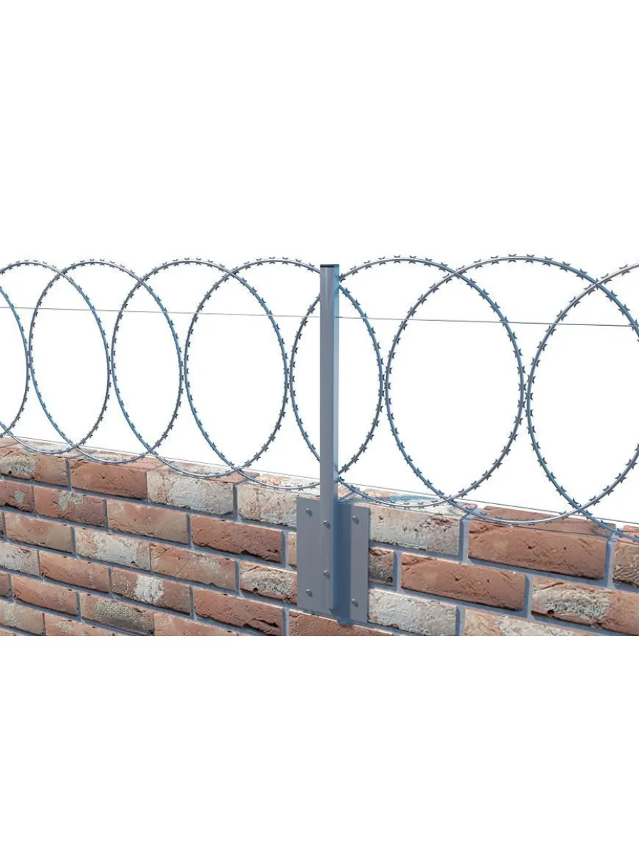 Проволока колючая плоский барьер безопасности 500х10м