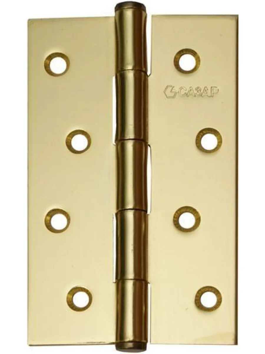 Петля универс. 5"х3"х2,5мм (125х75мм) золото/латунь САЗАР 