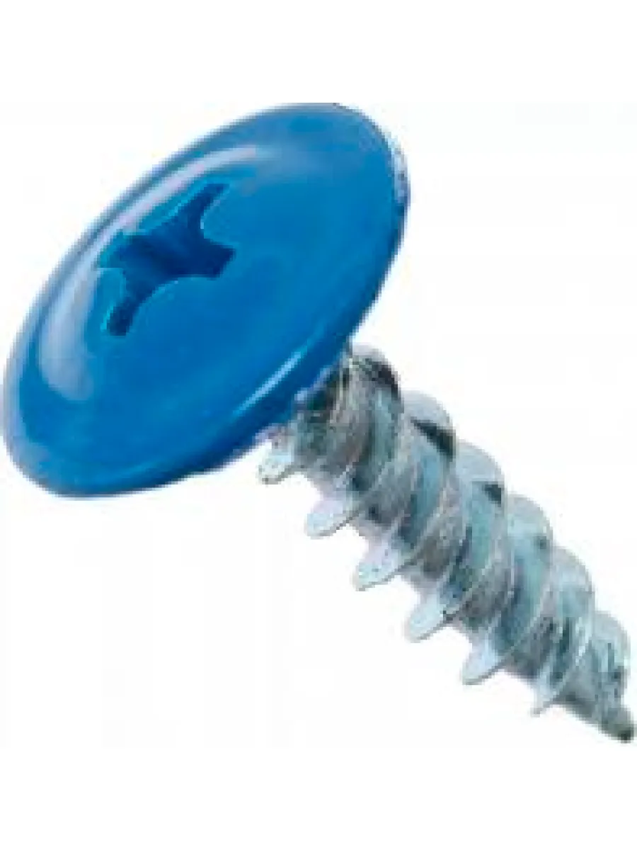 Саморезы с п/ш острие 4,2х13 5005 синие (упаковка 1000шт.) POWER FASTEN