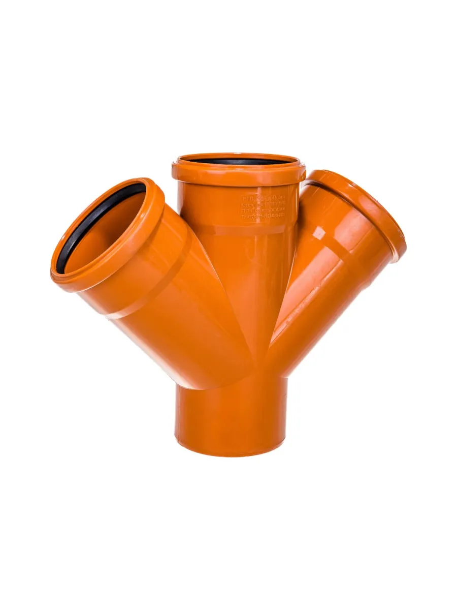 Крестовина одноплоскостная наружная ПП 110х110х110х45º