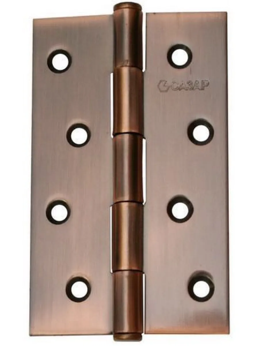 Петля универс. 4"х3"х2,5мм (100х75мм) медь САЗАР/Нора-М