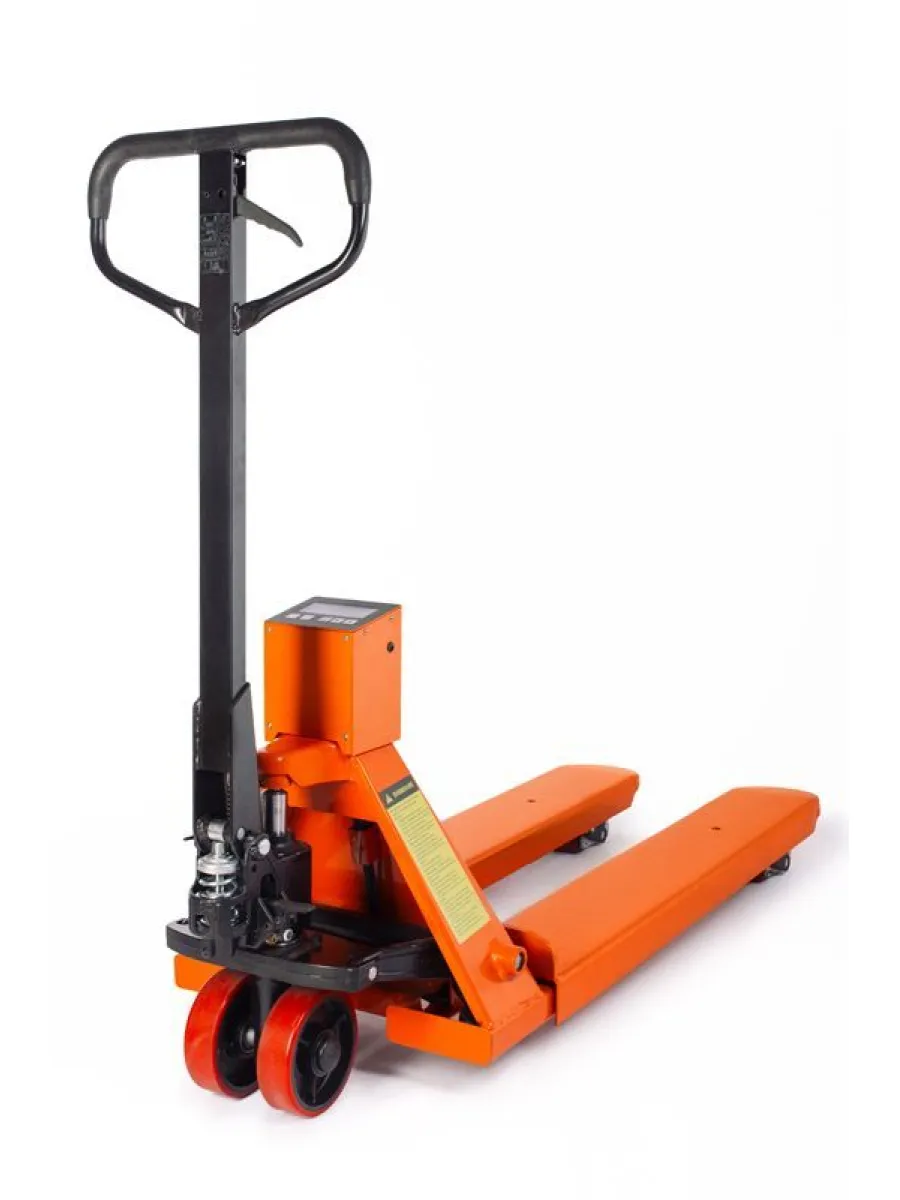 Тележка гидравлическая г/п 2,5 тн, с весами, длина вил 1150 мм ширина 550 мм PTS025 FORCE LIFTING