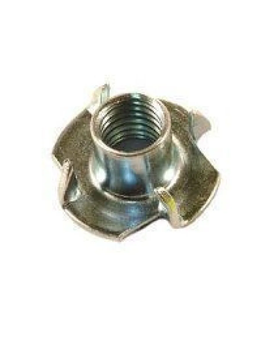 Гайка врезная оцинкованная DIN 1624 М 6 POWER FASTEN
