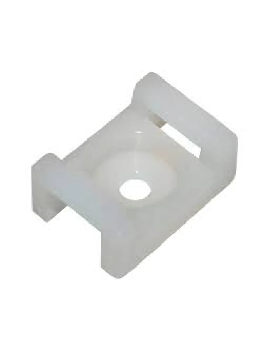 Площадка монтажная под винт ПМО 16х10,8 белый (упак.100шт) POWER FASTEN