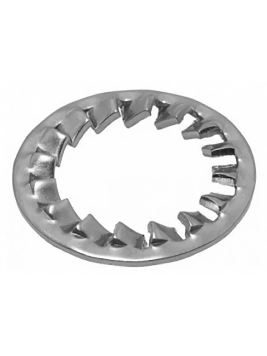 Шайба DIN 6798 J 6 стопорная с внутренними зубьями