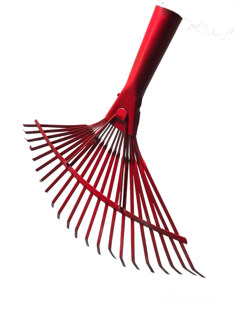 Грабли веерные 20-зубые пластинчатые п/о, без черенка