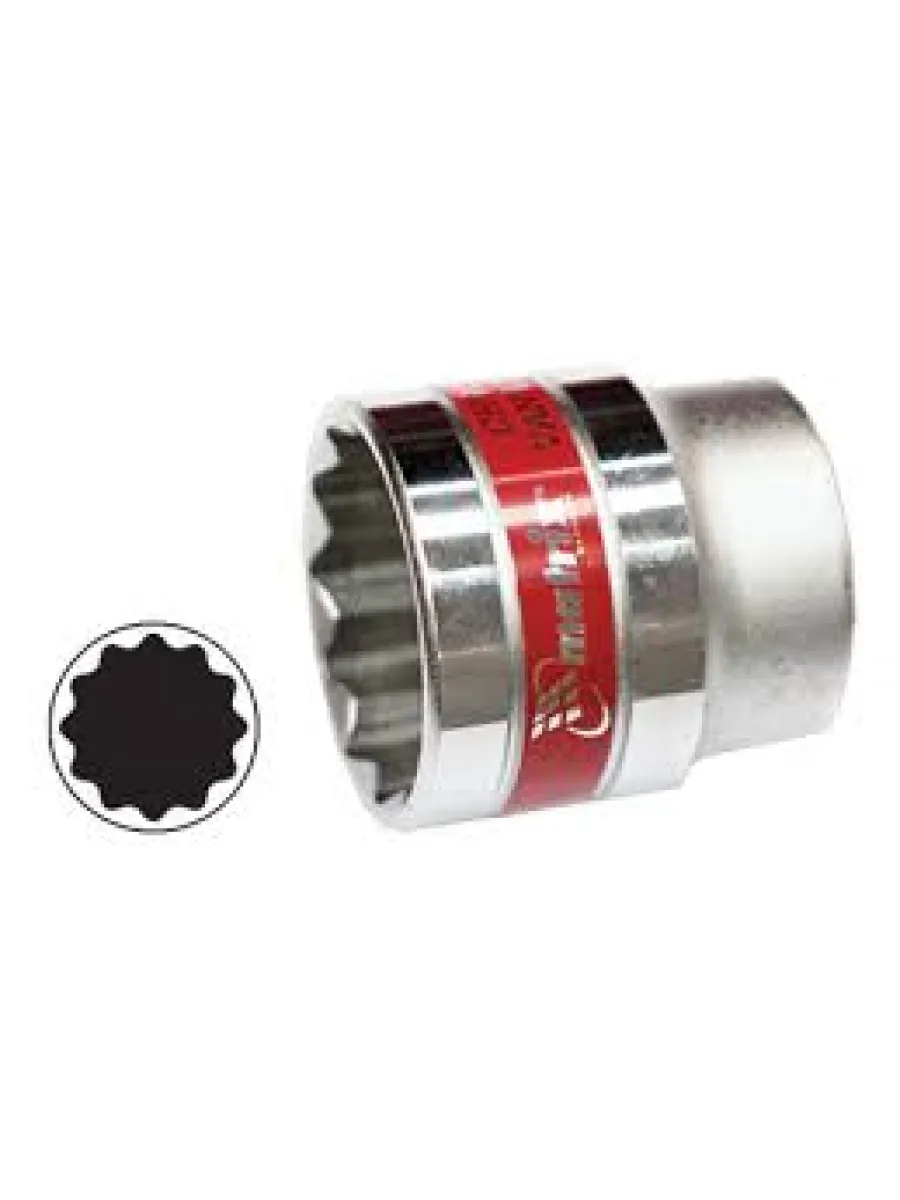 Головка торцевая сменная 1/2" 6 граней 11 мм CRAFTMATE CRV DIN3124 ISO 2725