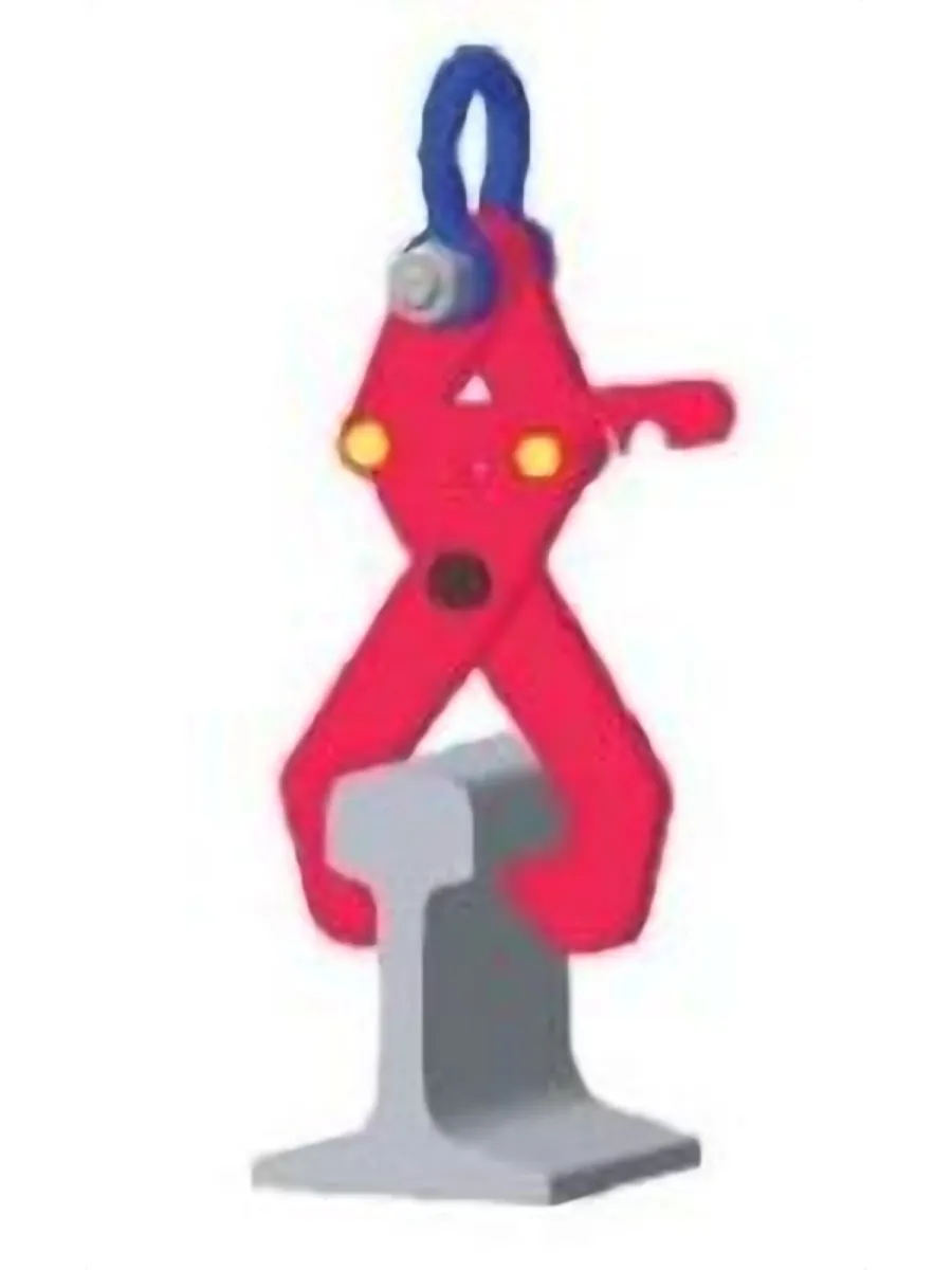 Захват для рельс клещевой с фиксатором 8 ЗСК 8 - 2,0 тн FORCE LIFTING