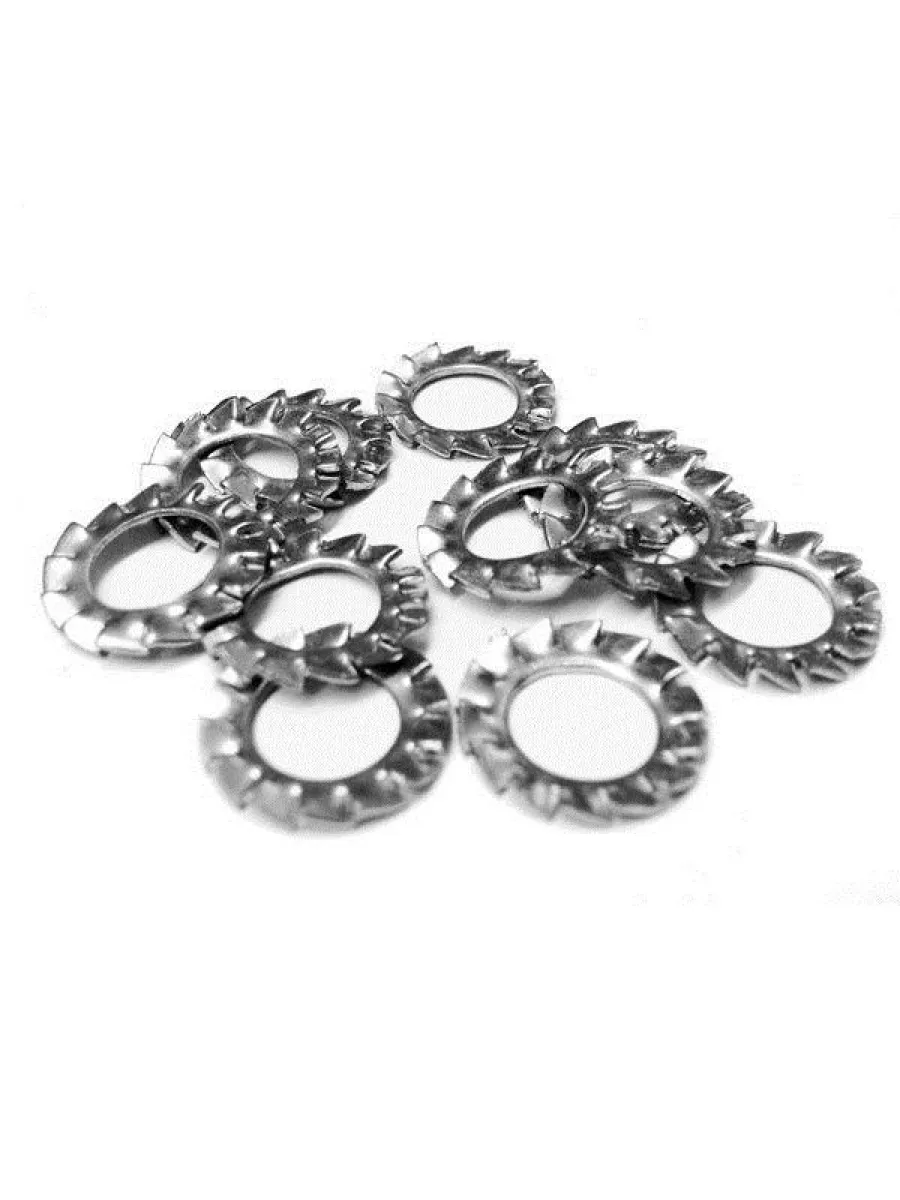 Шайба DIN 6798 A 8 стопорная с внешними зубьями