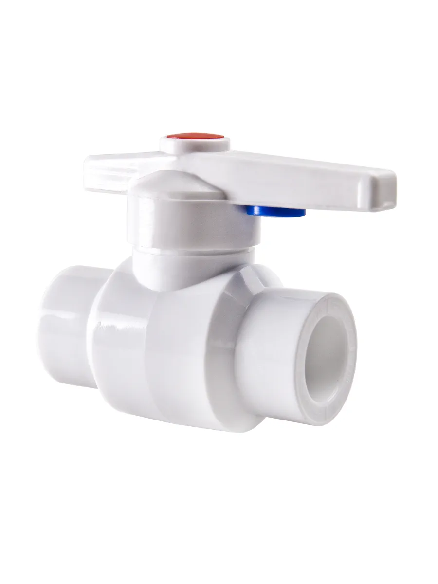 Кран полипропиленовый шаровый 50 РВК полнопроходный