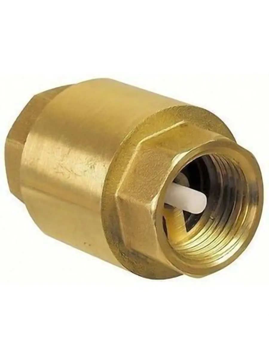 Клапан обратный муфтовый пружинный Ду15 Ру16 AQUA LIFE