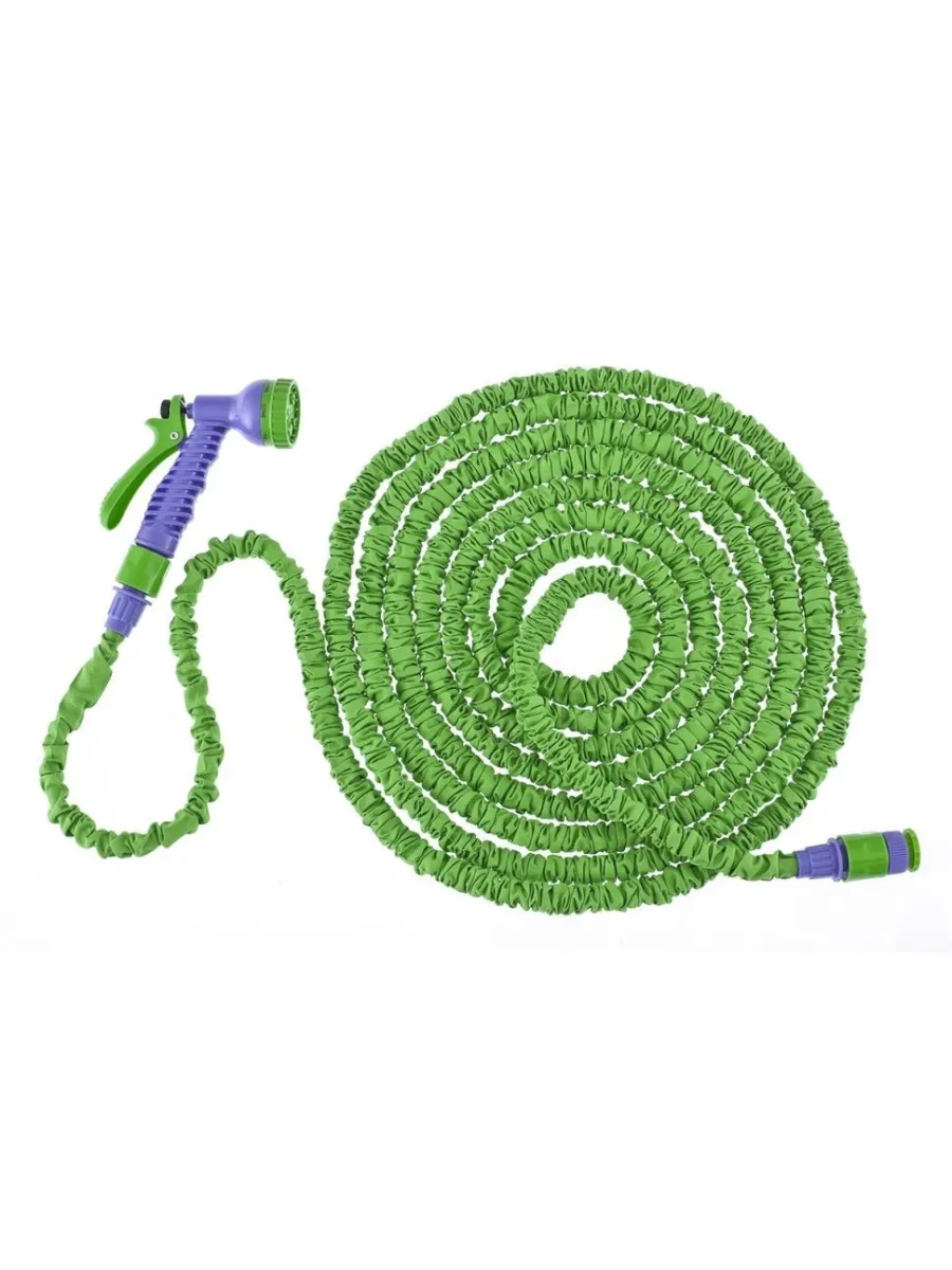 Набор поливочный, усиленый растягивающийся шланг 20м, 7-реж пистолет, соед. адаптер PALISAD