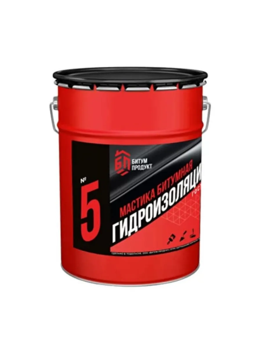 Мастика битумная гидроизоляционная БИТУМ ПРОДУКТ 20кг