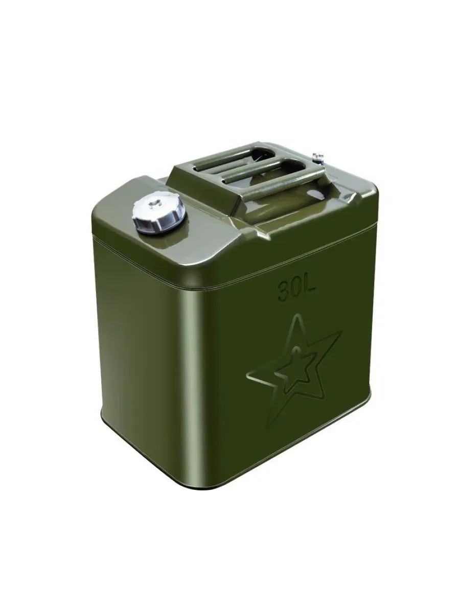 Канистра 40 литров металл (зеленая) LASTING TOOLS