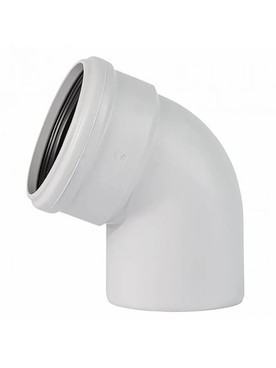 Отвод малошумный 110х67º