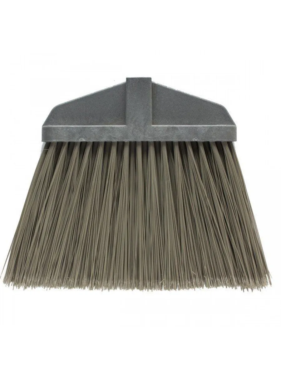 Метла хозяйственная плоская без черенка, 370х250 мм, высота ворса 190мм