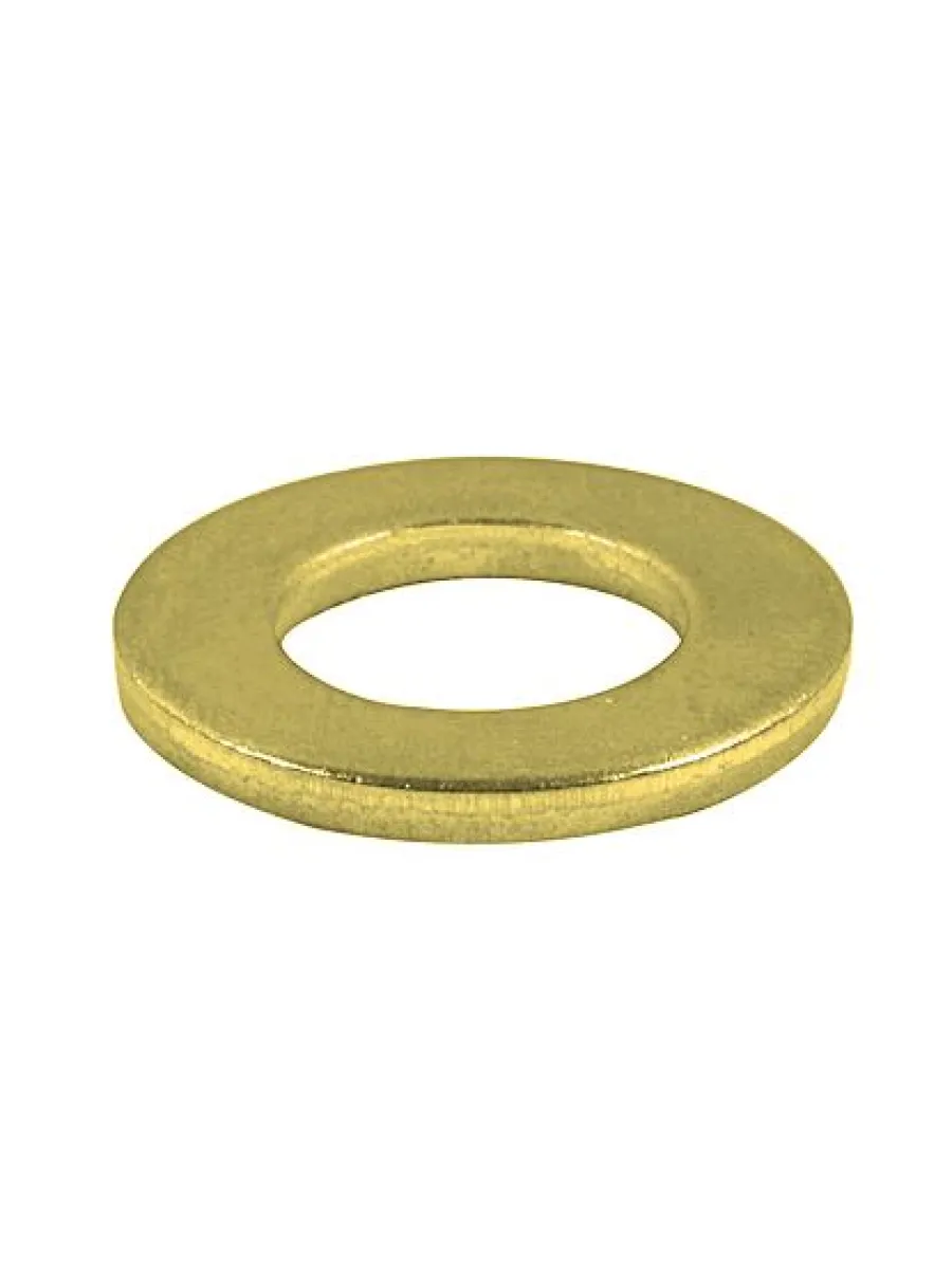 Шайба DIN 125 плоская ЛАТУНЬ 12