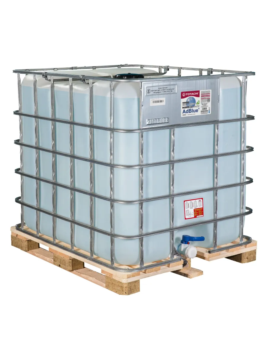 Контейнер Еврокуб, 1000 л на дерев. поддоне в метал. обрешетке