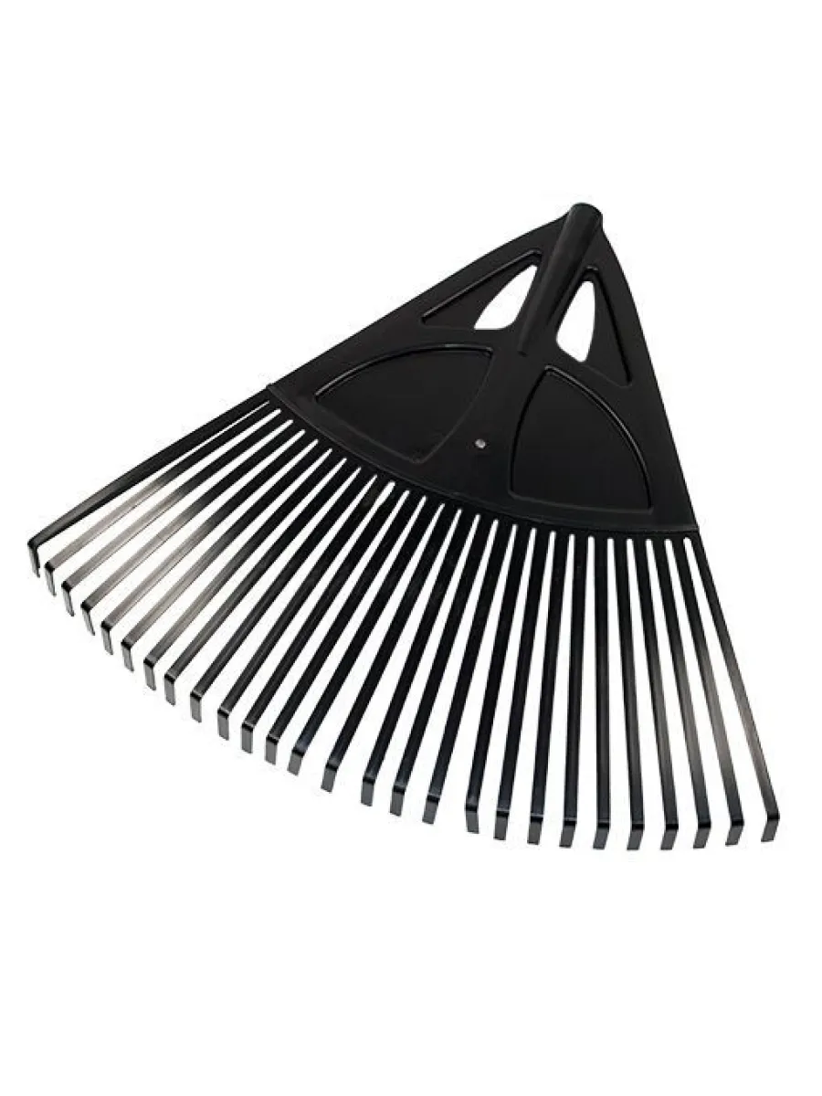 Грабли веерные PROTEX "УМЕЛЕЦ" черные веер 60 см, без черенка (под 25мм)