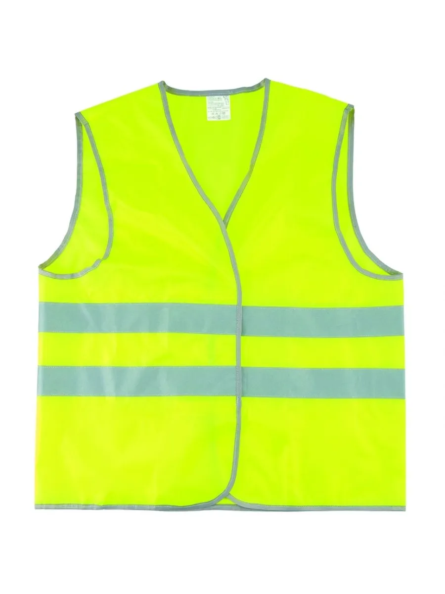 Жилет сигнальный желтый XL, 100 гр, тип С-2 СОП (LASTING TOOLS)