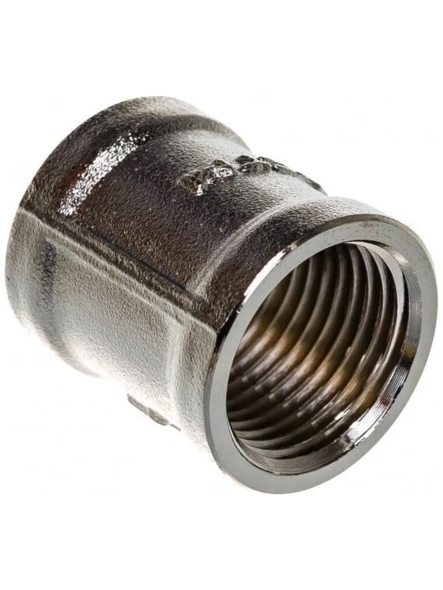 Муфта никелированная 50 (2") ВР AQUA LIFE