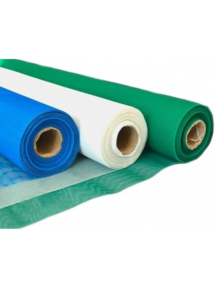 Сетка москитная ширина полотна 75 см (зеленая)  рулон/50п.м.