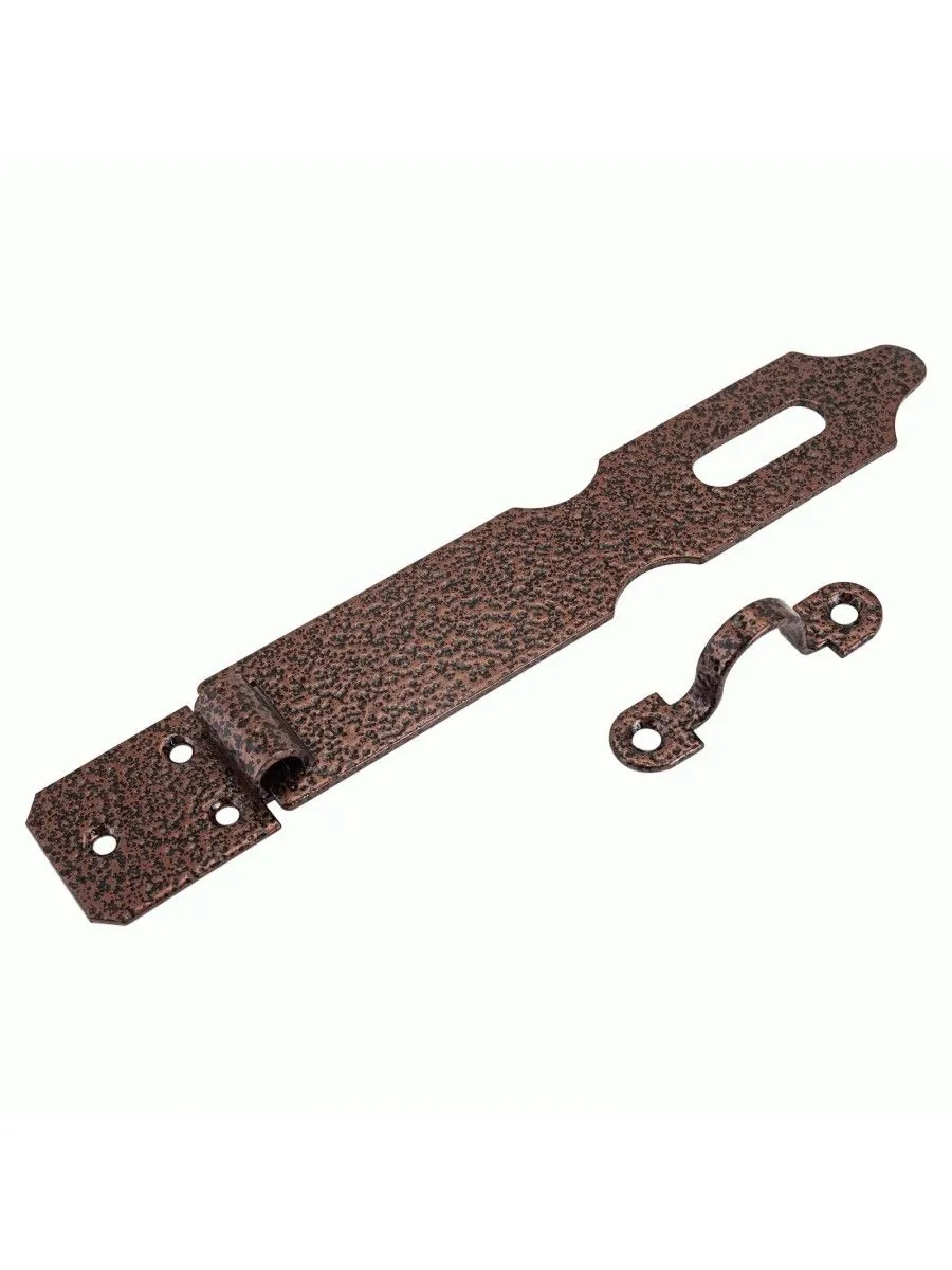 Накладка амбарная НДА пол. медь