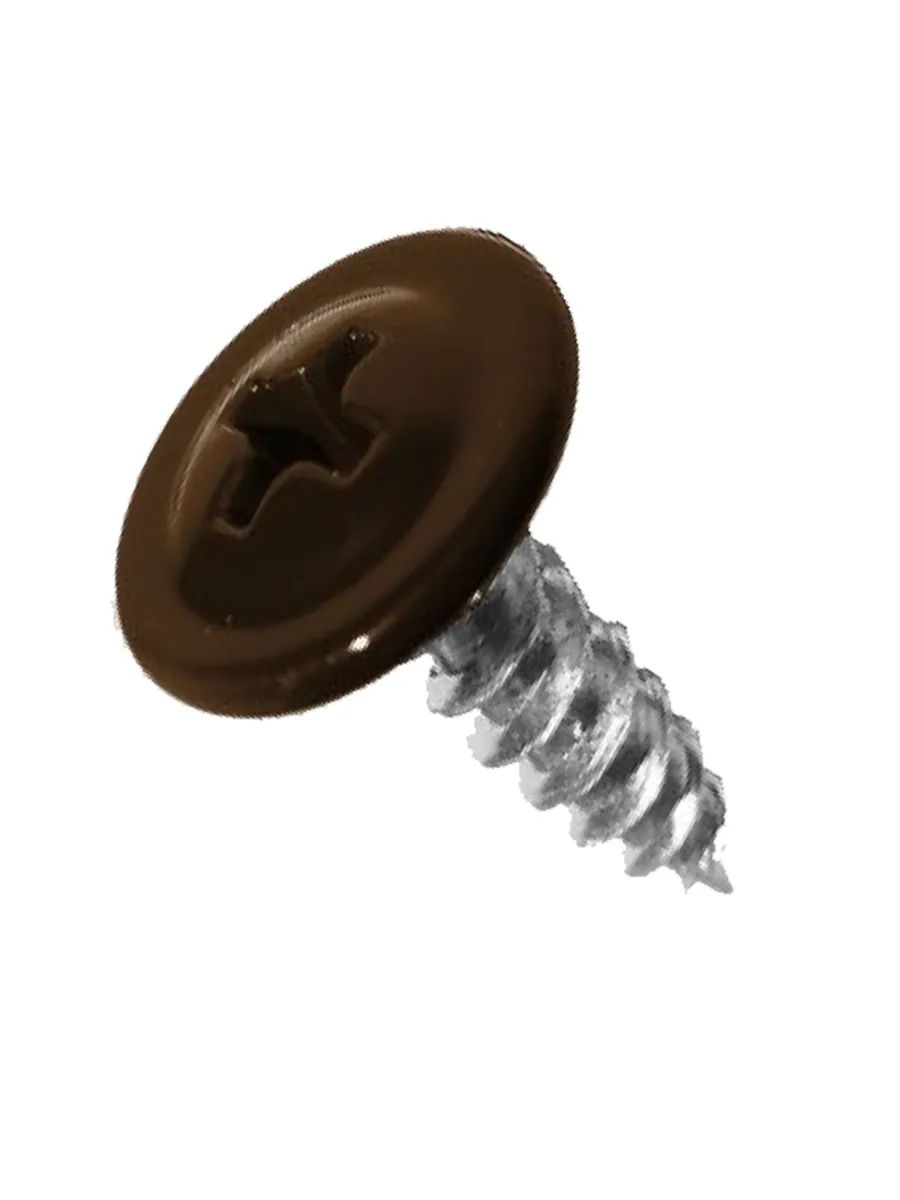 Саморезы с п/ш острие 4,2х13 8017 темно-коричневый (упаковка 1000шт.)