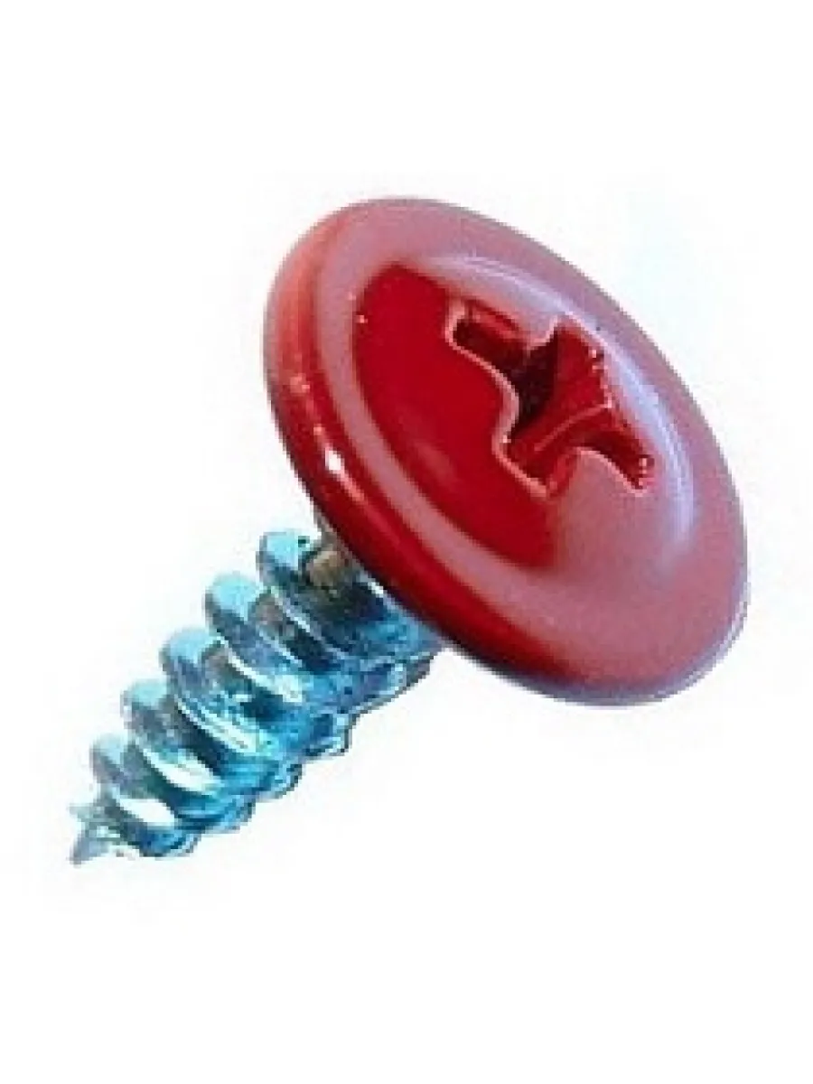 Саморезы с п/ш острие 4,2х75-76 3003 красный рубин