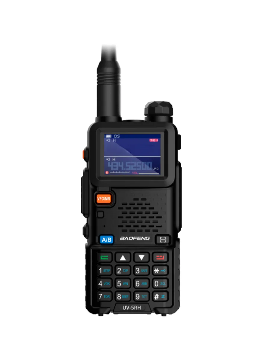 Рация 2500 мАч, 999 каналов, 12 км Baofeng UV-5RH 10W