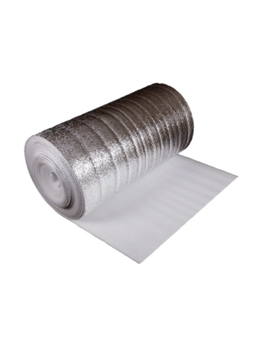Пенополиэтилен 10,0мм 1х15м с отражающим слоем