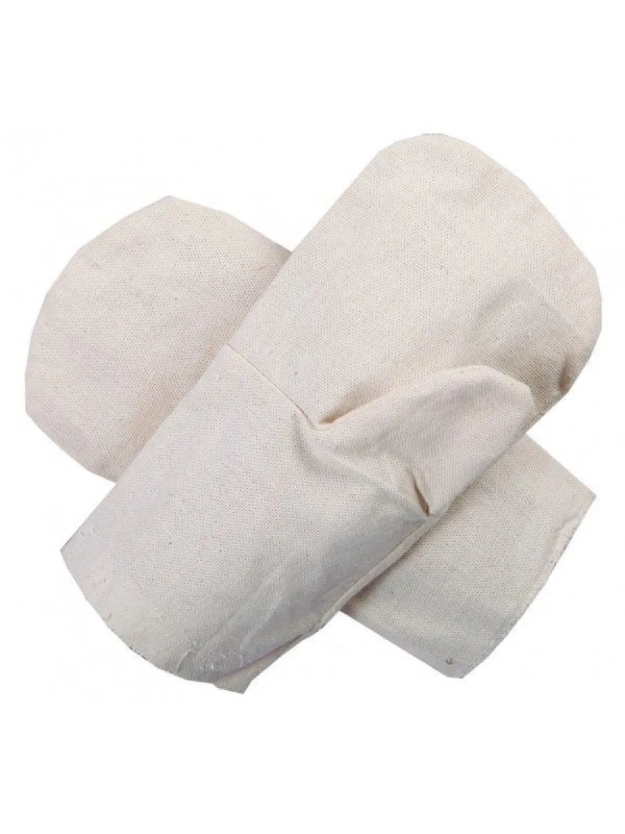 Рукавицы Х/Б двунитка суровая с 2-м наладонником 210гр