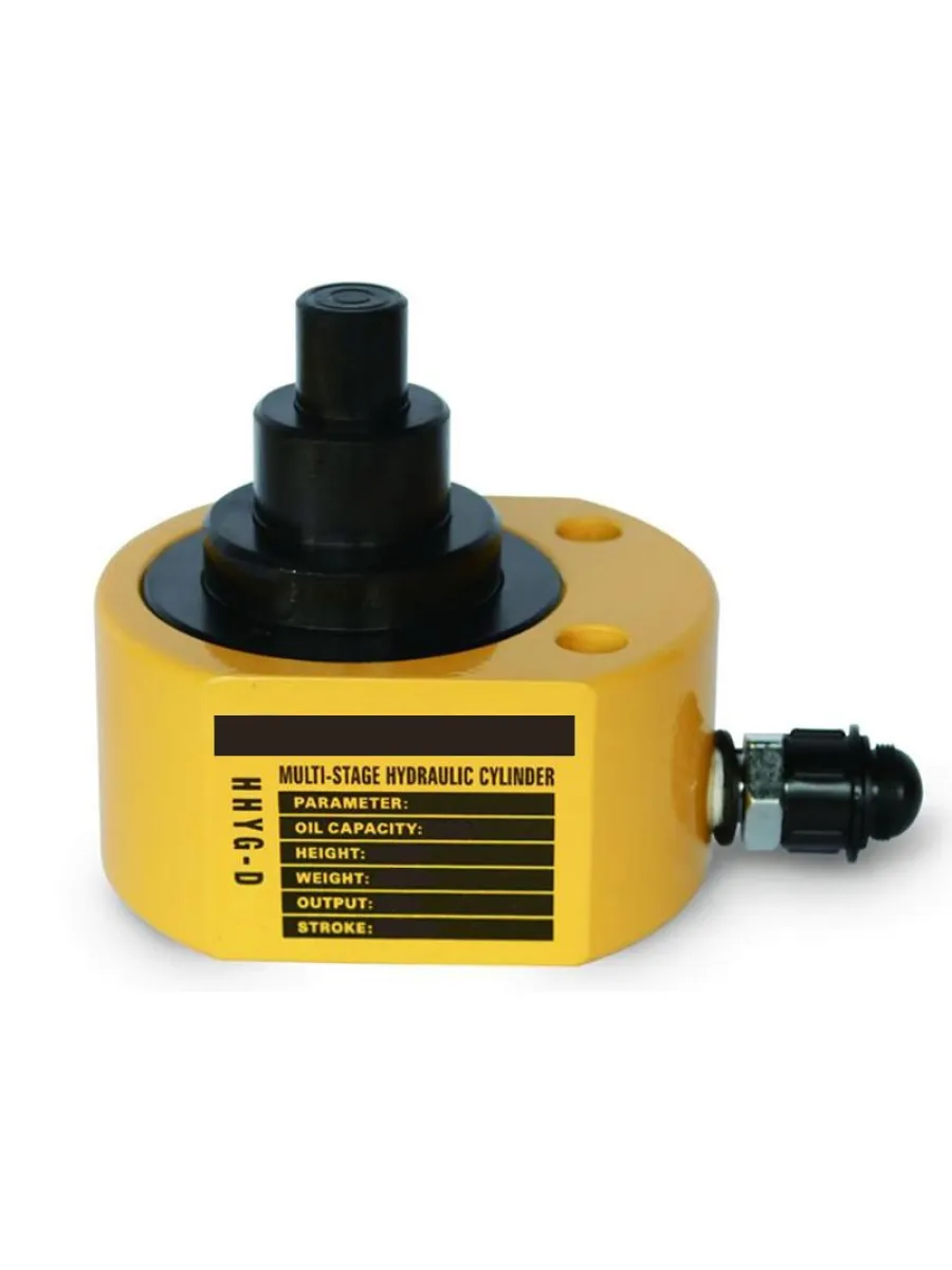 Домкрат гидравлический телескопический  10,0 тн HHYG-10D (ДТ10Г25), 2 уровня