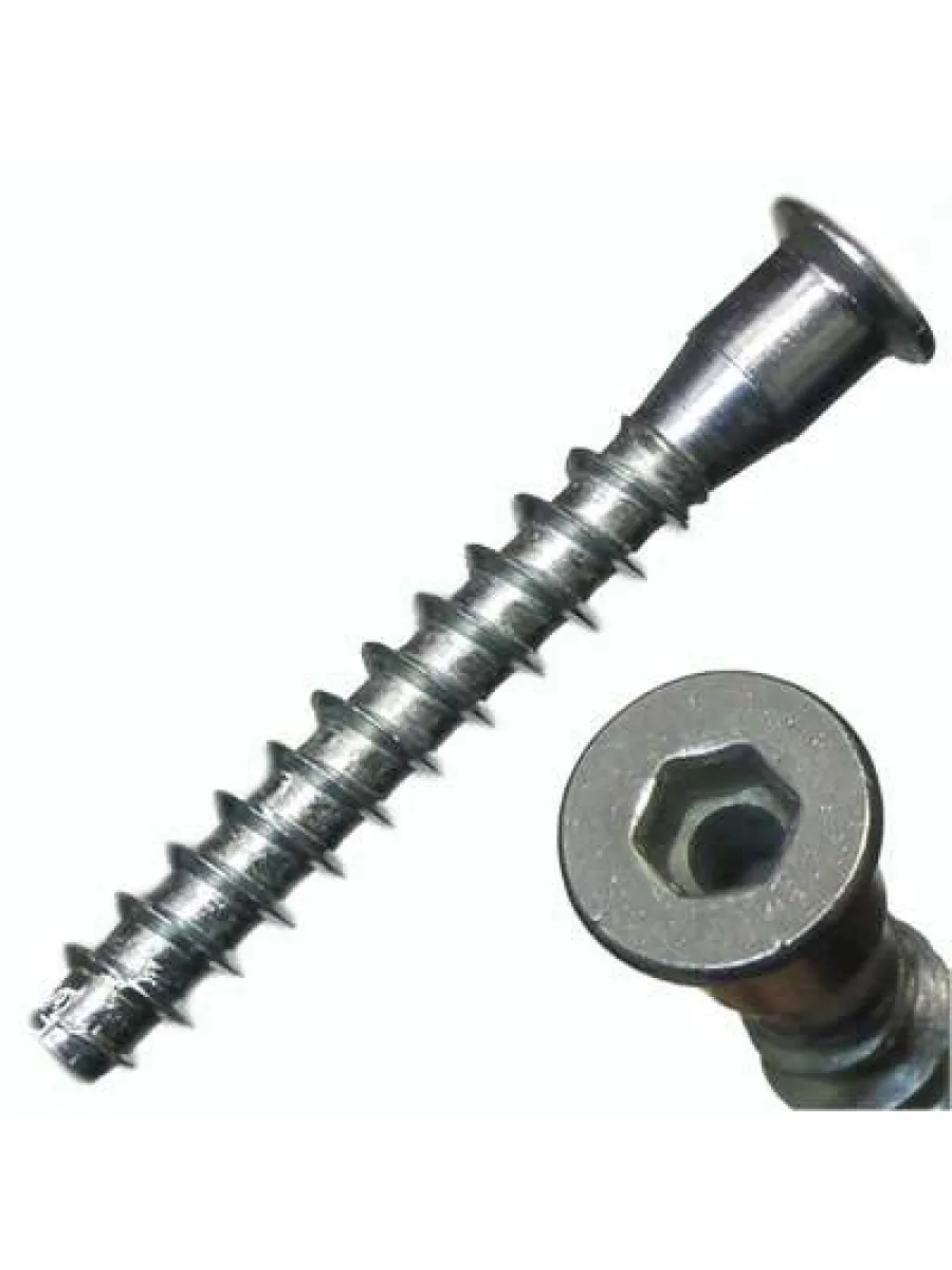 Винт конфирмат 7,0х70 POWER FASTEN