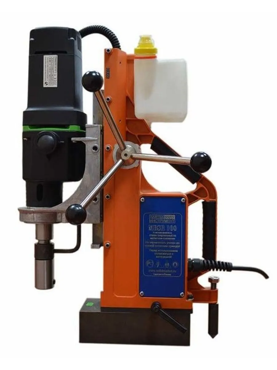 Станок сверлильно-резьбонарезной MBR 100 на магнитной основе, ход 320мм, лазер