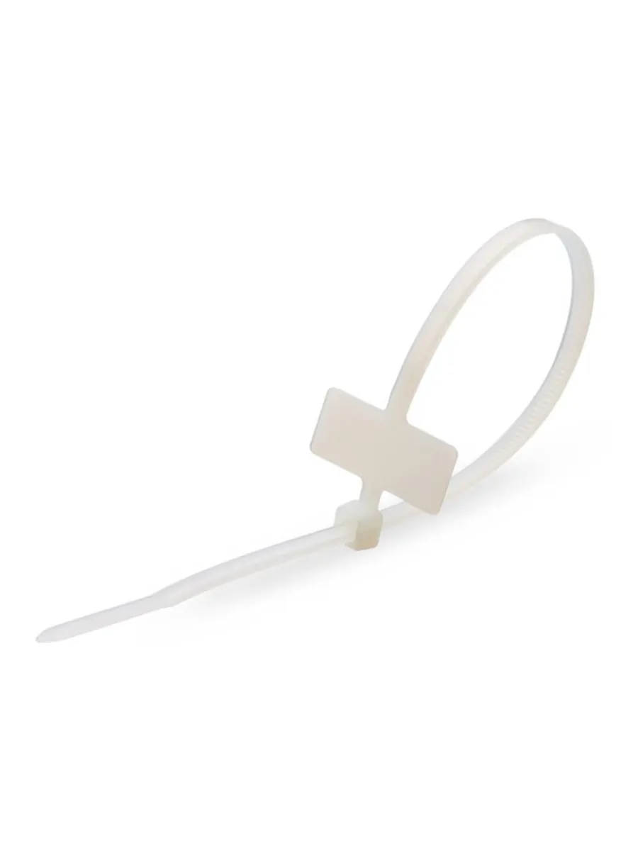 Стяжка нейлоновая КСМ 4,0х205 белые