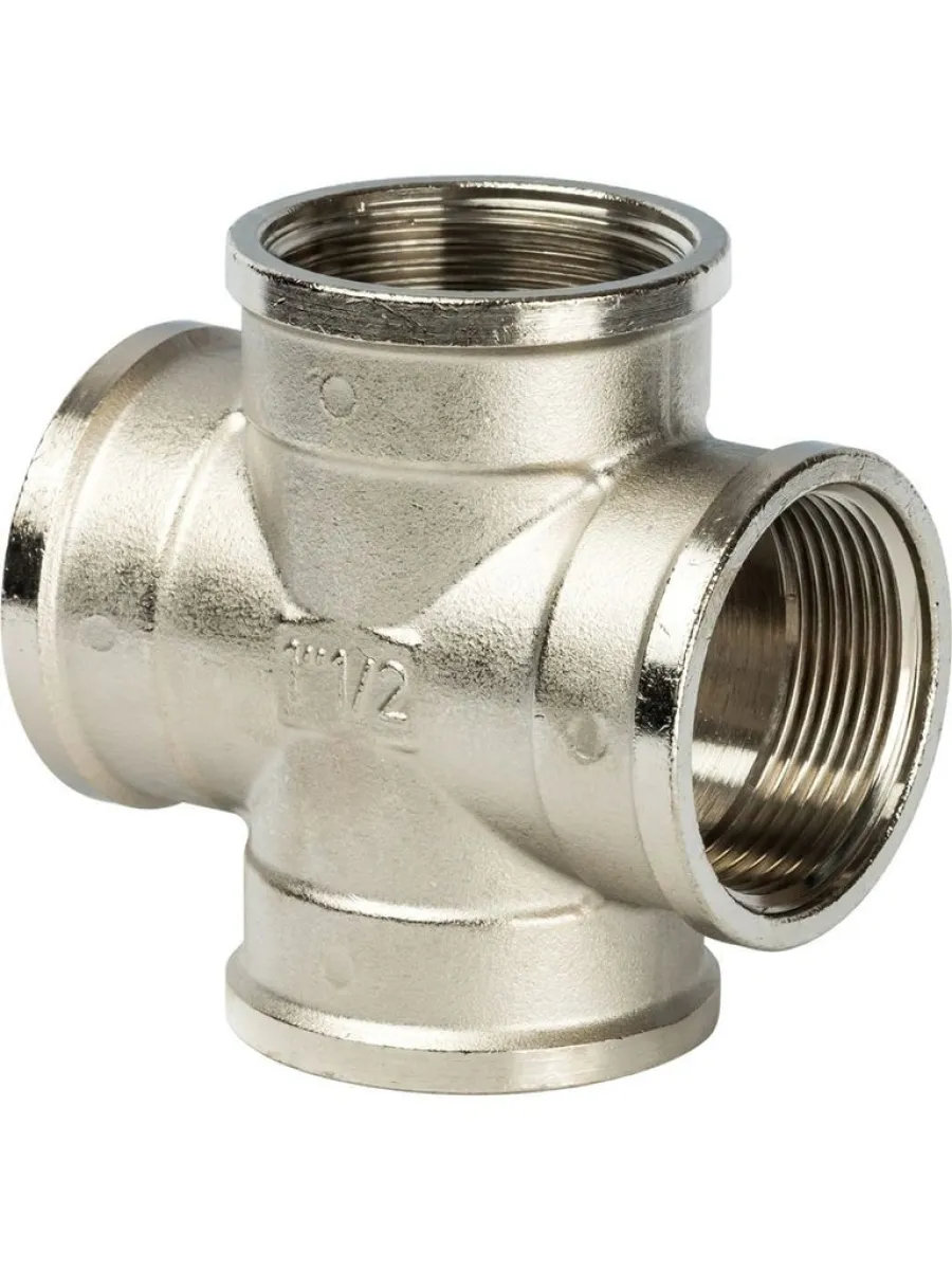 Крестовина никелированная 20 г/г (3/4")