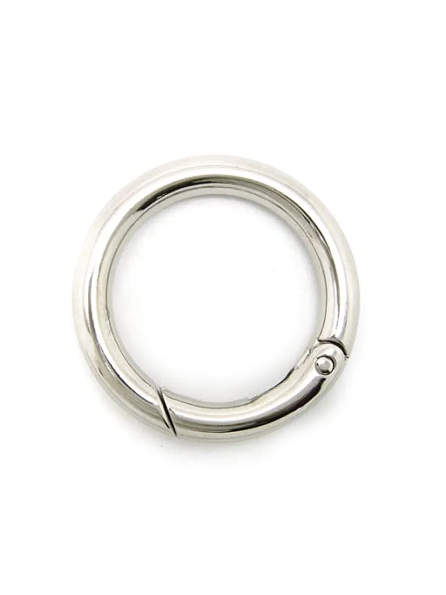 Кольцо для ключей карабин 25мм