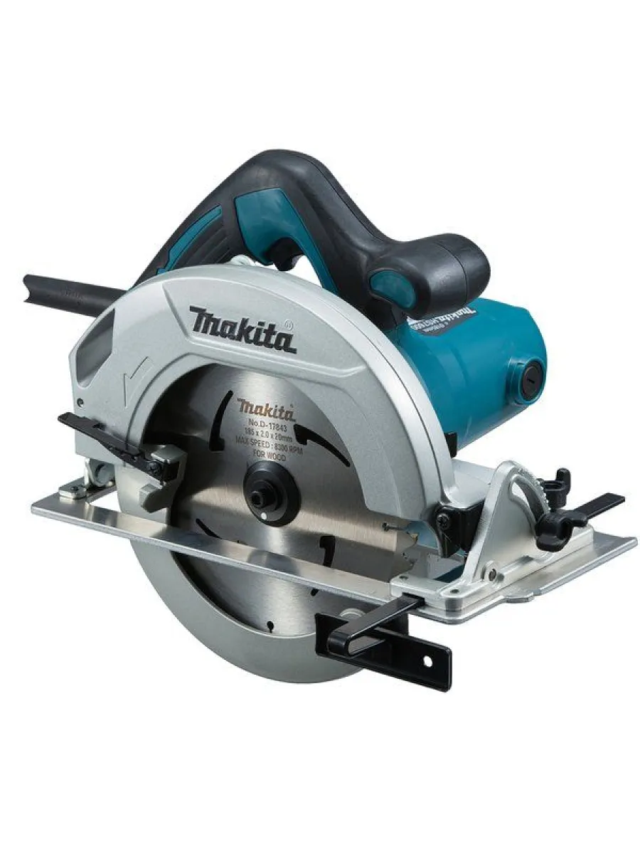 Пила циркулярная (дисковая) MAKITA HS7600, 1200Вт, 185мм