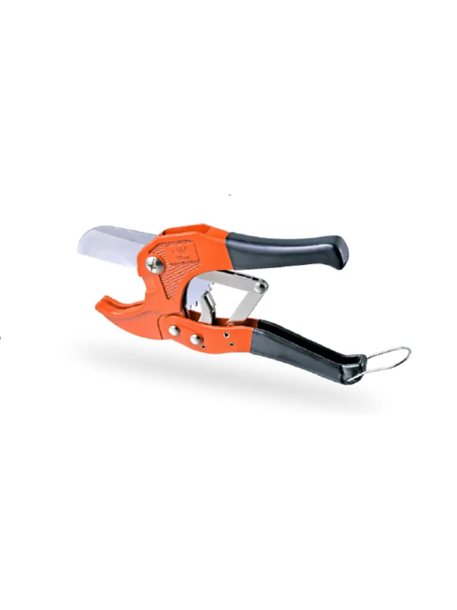 Ножницы для резки изделий из ПВХ D-42 мм обливные рукоятки LASTING TOOLS 